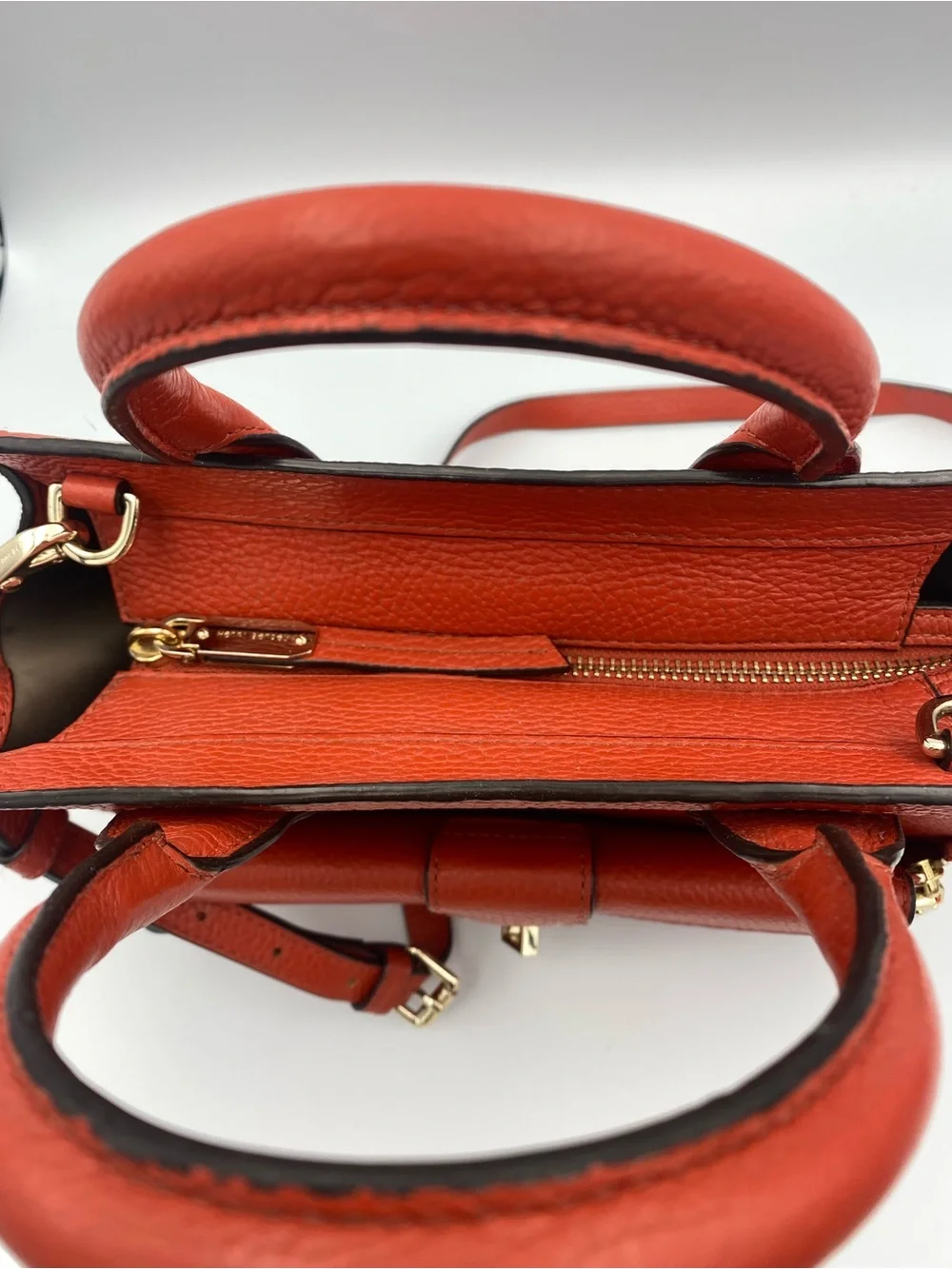 henri bendel structured leather